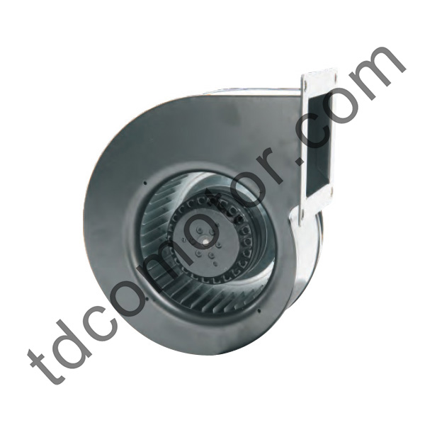 Volute နှင့်အတူ 160mm AC အရှေ့သို့ - ကွေး Centrifugal ဝါသနာရှင်