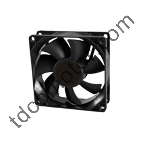 ဘောလုံးအ ၀ တ်အစား DC Axial ဝါသနာရှင် 80x80x25 YZ-8025D လက်ကိုင်အိတ်